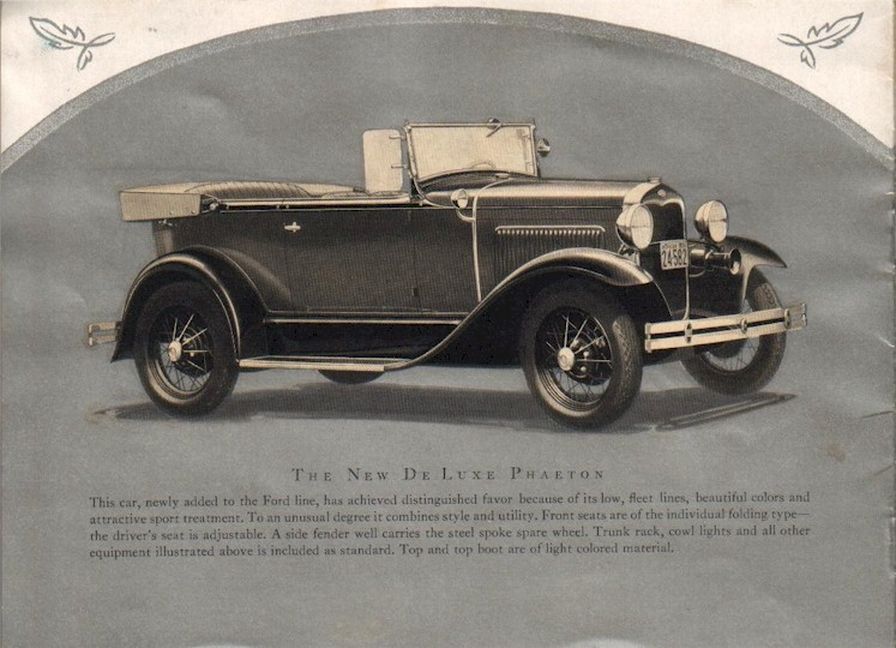 1930 Ford Beauty Brochure Page 12